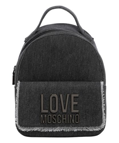 Metal Logo Backpack - Love Moschino - Modalova