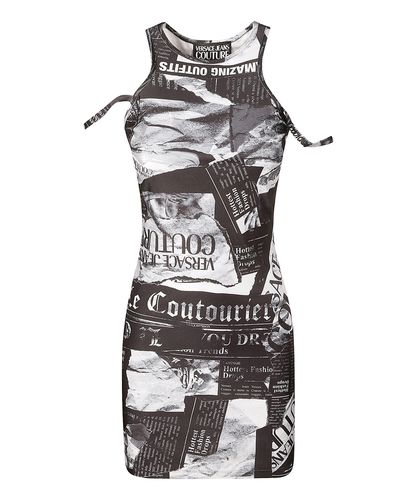 Magazine Mini dress - Versace Jeans Couture - Modalova
