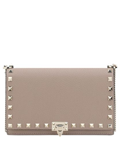 Borsa a spalla rockstud - Valentino Garavani - Modalova