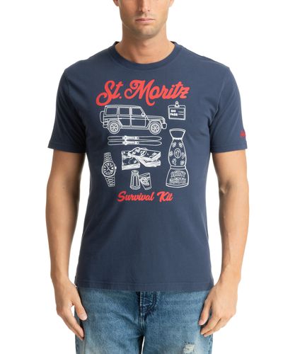 St. Moritz Survival Kit T-shirt - MC2 Saint Barth - Modalova