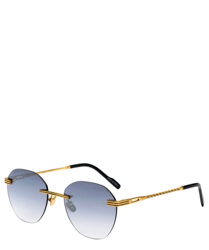 Sonnenbrillen travis esagonale - oro - azzurro - Bustout - Modalova