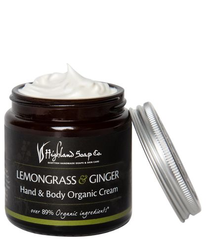 Lemongrass & Ginger hand & body cream 120 ml - Highland Soap Co. - Modalova