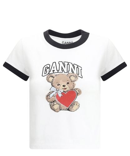 Bear T-shirt - GANNI - Modalova