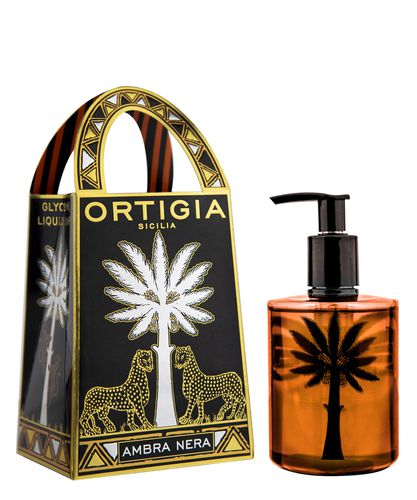 Ambra Nera liquid glycerine soap 300ml - Ortigia - Modalova