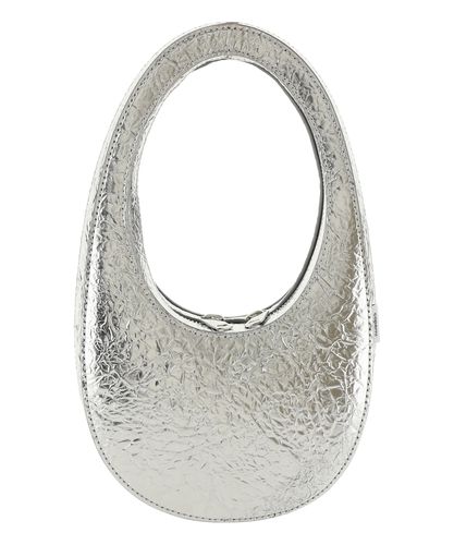 Swipe foil mini hobo bag - Coperni - Modalova