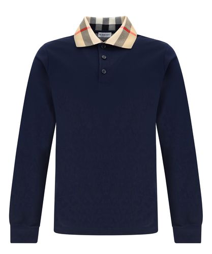 Cody Long sleeve polo shirt - Burberry - Modalova