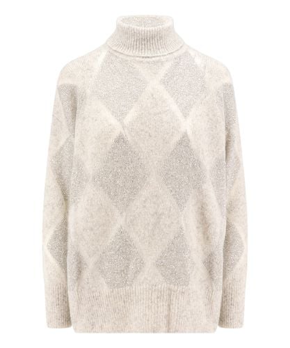 Roll-neck sweater - Brunello Cucinelli - Modalova