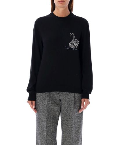 Maglione swan - MSGM - Modalova