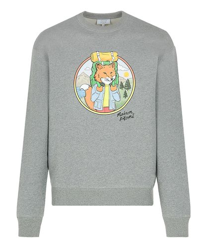 Rambling fox sweatshirt - Maison Kitsuné - Modalova