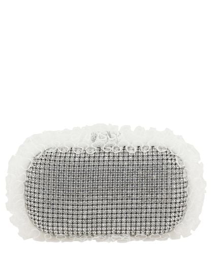 Crystal lace clutch - Self-Portrait - Modalova