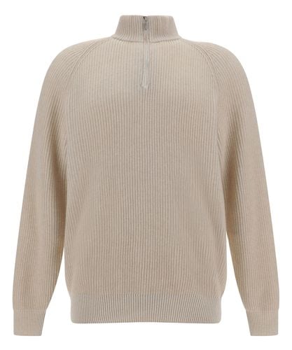 Roll-neck sweater - Brunello Cucinelli - Modalova