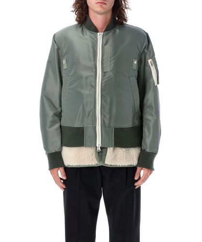 Sherpa winterjacke - Sacai - Modalova