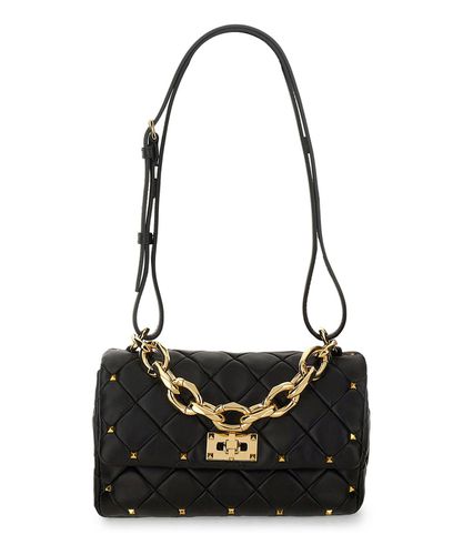 Borsa a spalla rockstud spike small - Valentino Garavani - Modalova