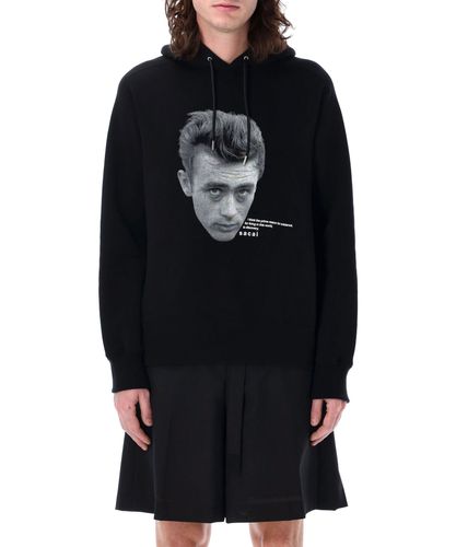 Felpa con cappuccio james dean - Sacai - Modalova