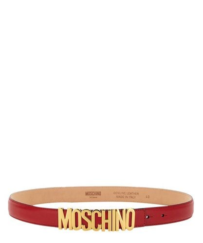 Cintura logo - Moschino - Modalova