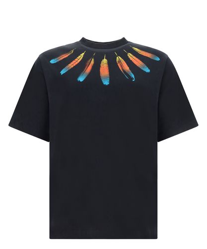 Feathers T-shirt - Marcelo Burlon County of Milan - Modalova