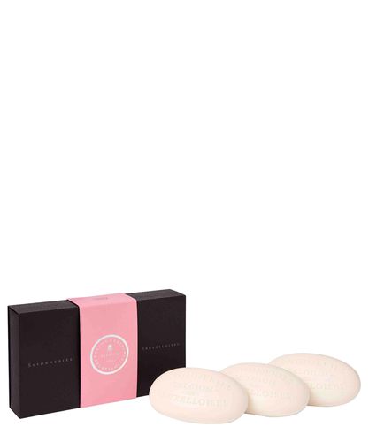Peony 3x100 g - solid soap exclusive box - Savonneries Bruxelloises - Modalova