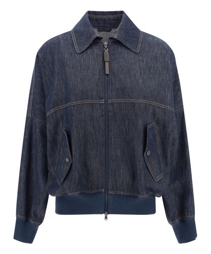 Denim jacket - Brunello Cucinelli - Modalova