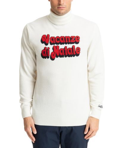 Vacanze di Natale Roll-neck sweater - MC2 Saint Barth - Modalova