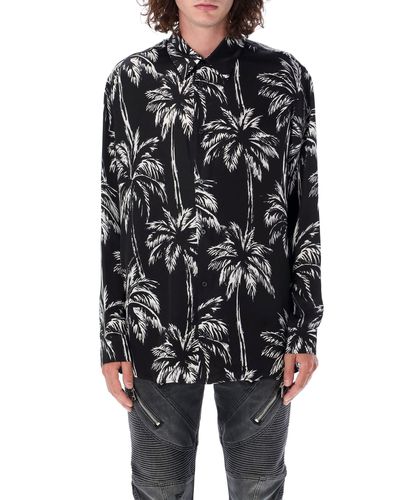 Camicia palm - Balmain - Modalova