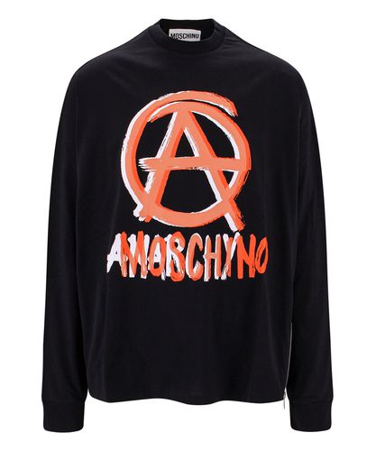 Anarchy Long sleeve t-shirt - Moschino - Modalova
