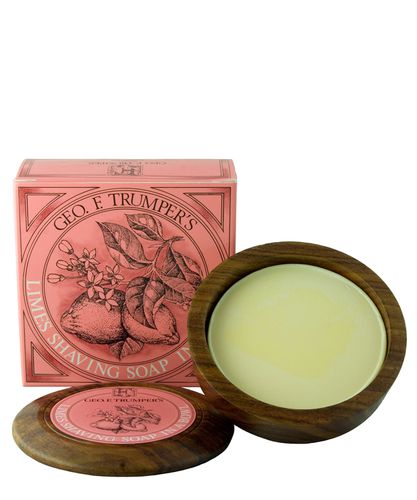 Extract of Limes hard shaving soap wooden bowl 80 g - Geo F. Trumper Perfumer - Modalova