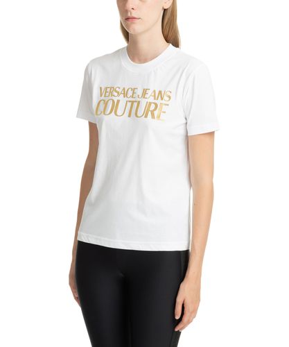 Logo T-shirt - Versace Jeans Couture - Modalova