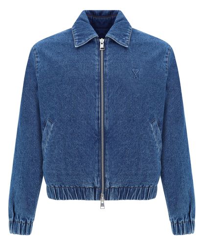 Giacca di jeans - AMI Paris - Modalova