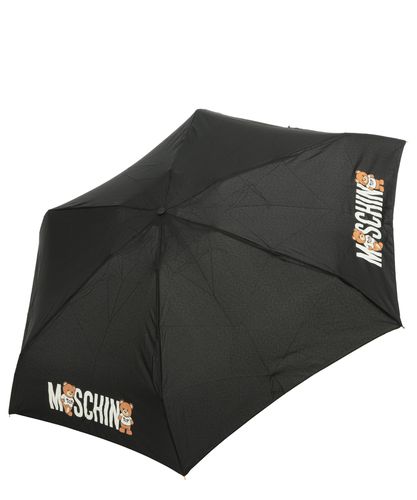 Supermini Logo With Bears Umbrella - Moschino - Modalova