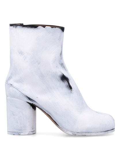 Tabi bianchetto stiefel mit absatz - Maison Margiela - Modalova