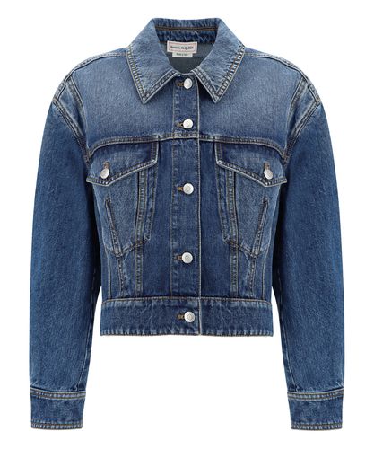 Giacca di jeans - Alexander McQueen - Modalova