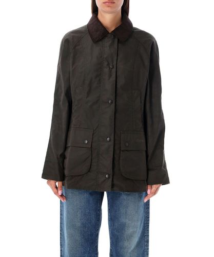 Beadnell Wax Jacket - Barbour - Modalova