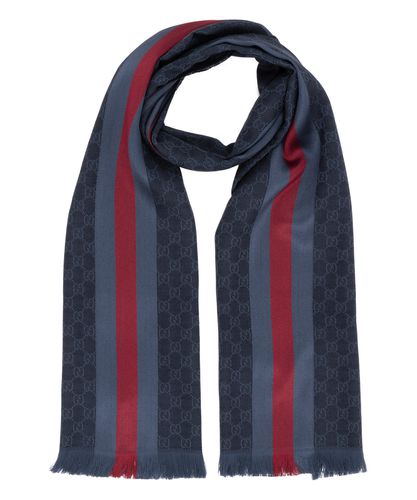 GG Jacquard Wool scarf - Gucci - Modalova