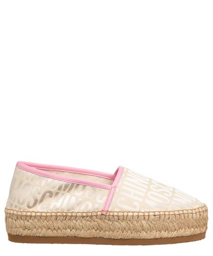 Logo Espadrilles - Moschino - Modalova