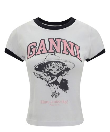 T-shirt - GANNI - Modalova