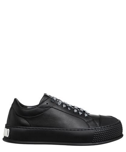 Bumps & stripes sneakers - Moschino - Modalova