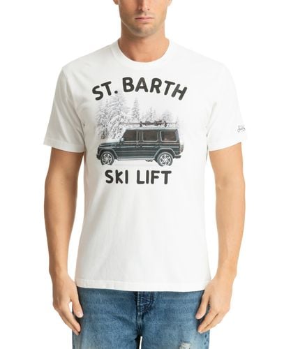 Ski Lift T-shirt - MC2 Saint Barth - Modalova