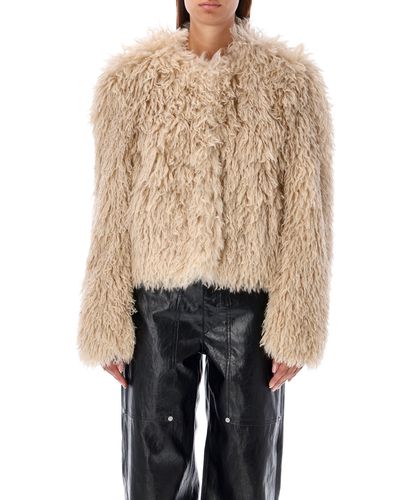 Faustine Faux fur coats - Isabel Marant - Modalova