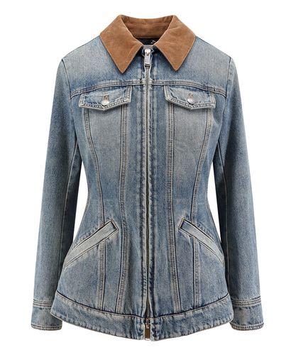 Denim jacket - Alexander McQueen - Modalova