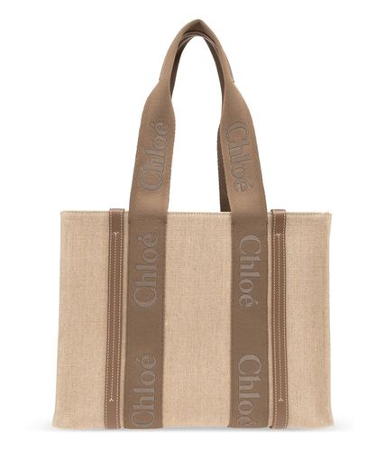 Shopping bag woody - Chloé - Modalova