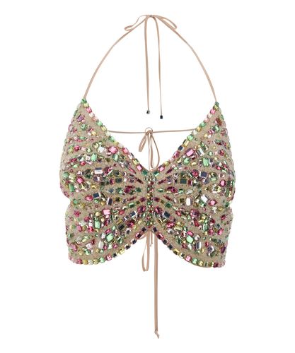 Farfalla Crop top - Blumarine - Modalova