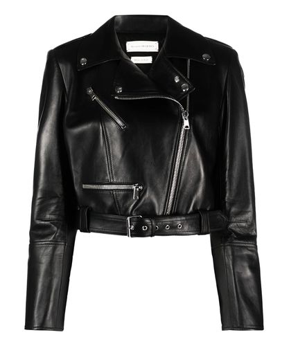 Leather jackets - Alexander McQueen - Modalova