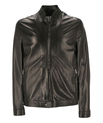 Leather jackets - Salvatore Ferragamo - Modalova