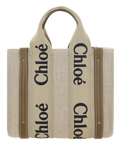 Borsa a mano woody small - Chloé - Modalova