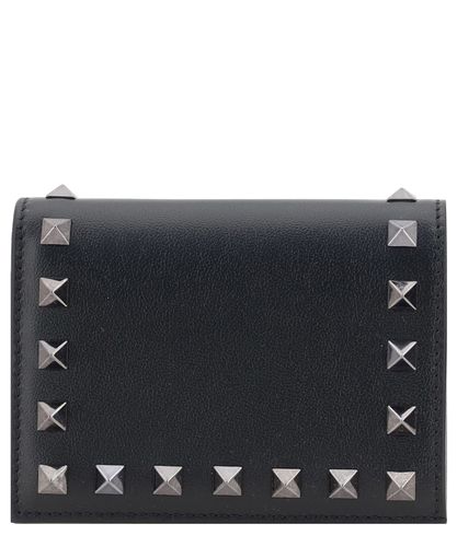 Rockstud foldover geldbeutel - Valentino Garavani - Modalova