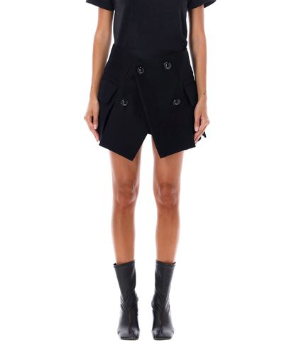 Melton Mini skirt - Sacai - Modalova