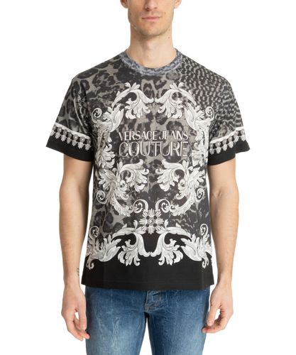 Baroque Animalier T-shirt - Versace Jeans Couture - Modalova