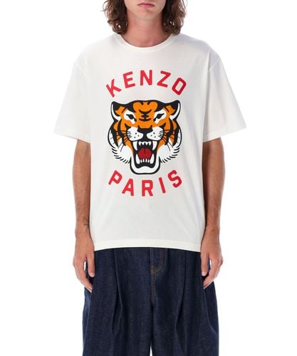 Lucky tiger t-shirt - Kenzo - Modalova