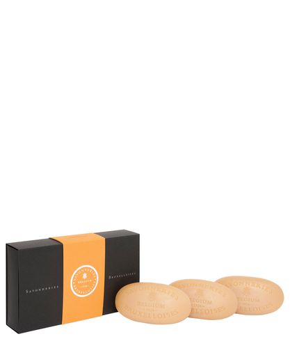 Peony 3x100 g - Solid soap exclusive box - Savonneries Bruxelloises - Modalova