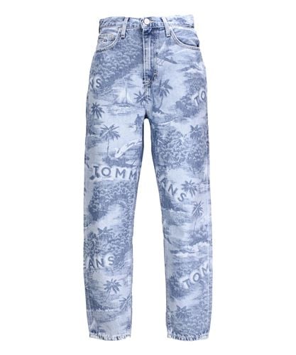 Jeans mom hawaiian - Tommy Hilfiger - Modalova